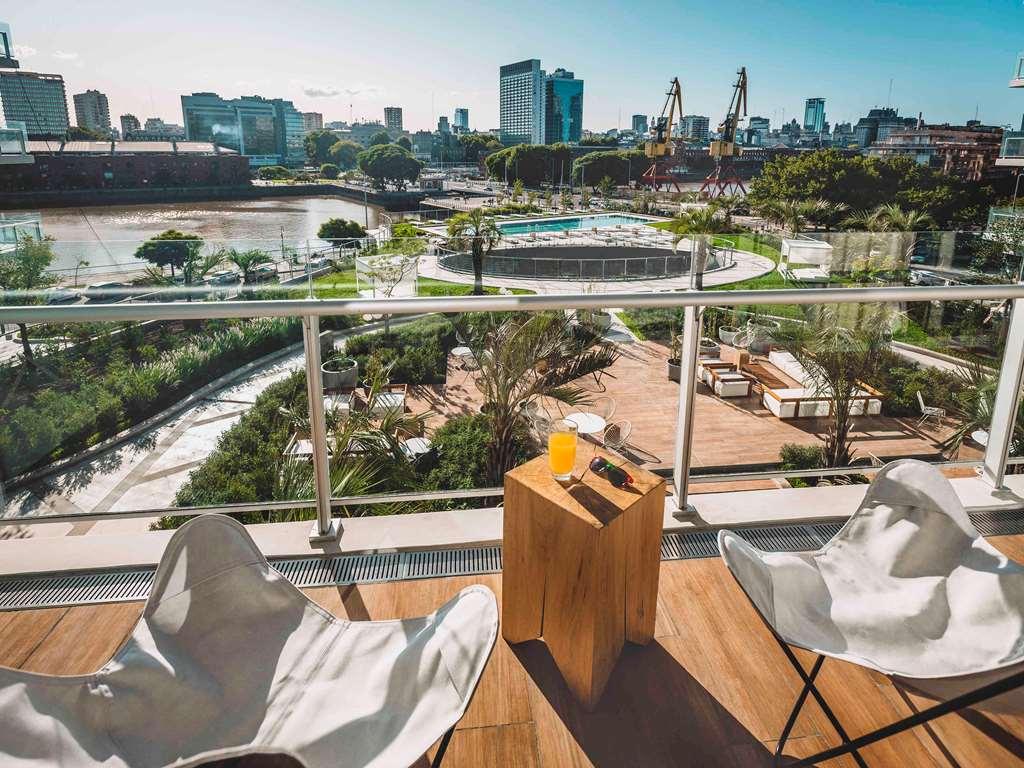 Sls Buenos Aires Puerto Madero Hotel Phòng bức ảnh View from the rooftop